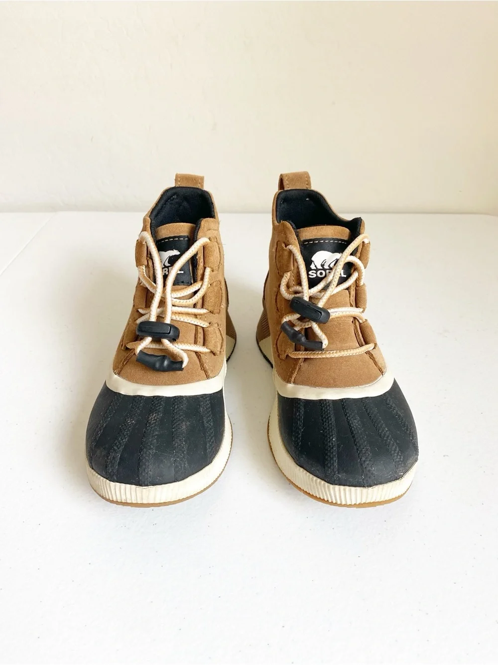 Sorel Kids’ Out N About Classic Waterproof Boots Camel-Brown Size 2
